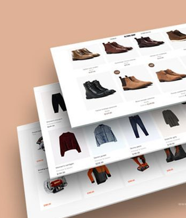 Diseño web catalogo online